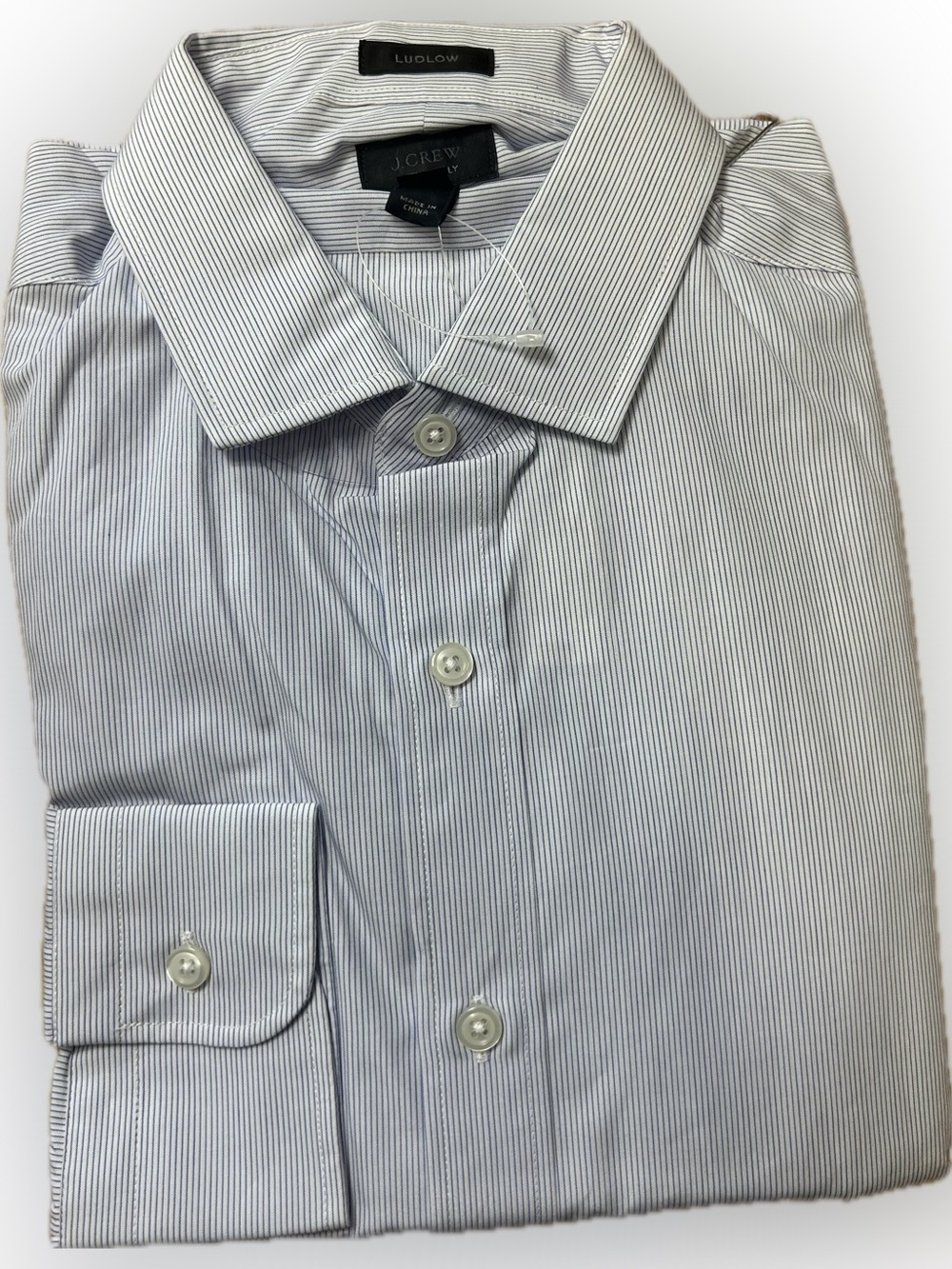 Ludlow Men's Striped Dress Shirt